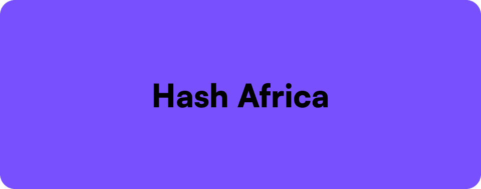 Hash Africa